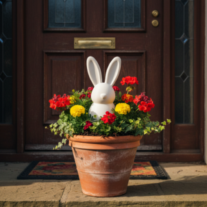 Outdoor Osterhase 25 cm – Wetterfeste Osterdeko aus ASA